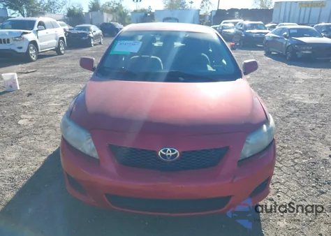 2009 Toyota Corolla Le из США, поврежденный, VIN 2T1BU40E79C043561